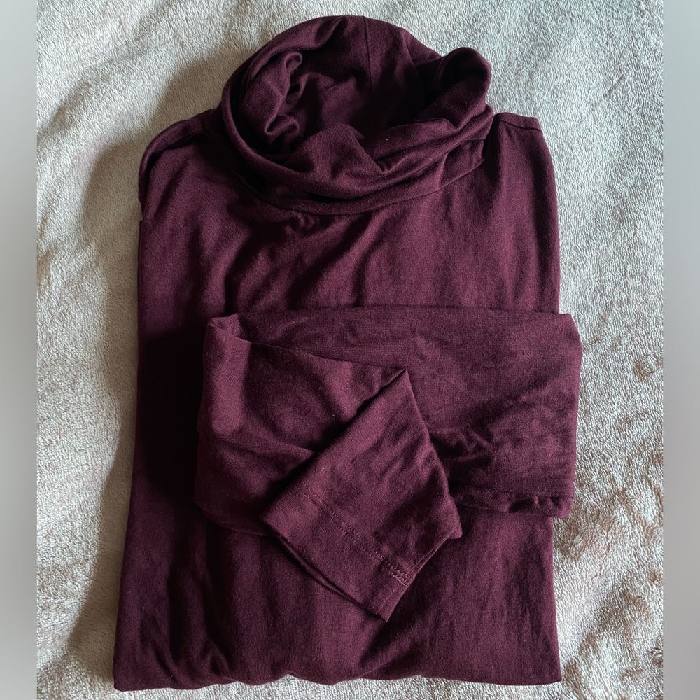 LOFT Burgundy Top